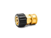 Load image into Gallery viewer, 3/8&quot; QC Brass Coupler x M22 F 14mm Twist Coupler