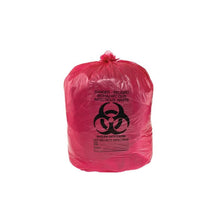 Load image into Gallery viewer, 15 Gal Biohazard Waste Cans Liner Bags, Red | Pack of 100 | 05901 | Justrite - image 2