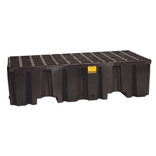 Load image into Gallery viewer, 2 Drum Spill Pallet | Black Plastic, With Drain | 1620B - 1620B - image 2