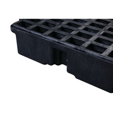 Load image into Gallery viewer, Black 8 Drum Modular Spill Platform With Drain | 1688BD - 1688BD - image 2