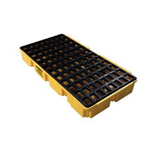 Load image into Gallery viewer, Yellow 2 Drum Modular Spill Containment Platform Without Drain | 1632 - 1632 - image 2