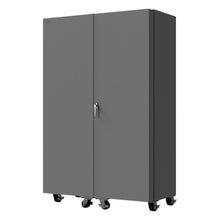 Load image into Gallery viewer, Durham Mobile Bin Cabinet, 14 Gauge, 168 Bins, 48 x 24 x 76 - image 2