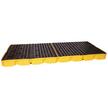 Load image into Gallery viewer, Yellow 8 Drum Modular Spill Platform With Drain | 1688D - 1688D - image 2