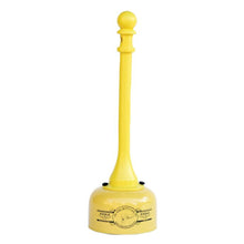Load image into Gallery viewer, 2 Gal Yellow Metal and Poly Butt Can | 1202 | Justrite - image 2
