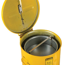 Load image into Gallery viewer, Yellow 3.5 Gallon Steel Dip Tank With Fusible Link | 27613 - 27613 - image 2