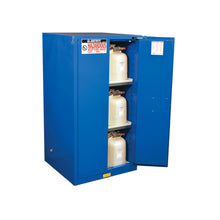 Load image into Gallery viewer, Royal Blue 60 Gal Hazmat Cabinet | 2 Self-Close Doors | 866028 | Justrite - image 2