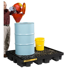 Load image into Gallery viewer, EcoPolyBlend™ Low Line Pallet for 2-Drum DrumShed™ | 28672 - 28672 - image 2