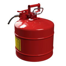 Load image into Gallery viewer, 5 Gal Steel Safety Can for Flammables | Type II | 7250120 | Justrite - image 2