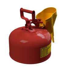 Load image into Gallery viewer, Type 1 | Steel Safety Can w/ Funnel | 2 Gal, Red | 7120110 - 7120110 - image 3