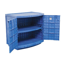 Load image into Gallery viewer, Blue Plastic Corrosives and Acid Cabinet | Manual Close Doors | 24180 - 24180 - image 3