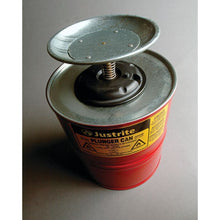 Load image into Gallery viewer, 1 Gal Steel Plunger Dispensing Can | Perforated Pan Screen | 10308 | Justrite - image 3