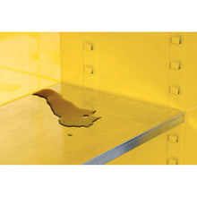 Load image into Gallery viewer, 12 Gallon Yellow Flammable Safety Cabinet | 1 Self-Close Door | 891220 | Justrite - image 3