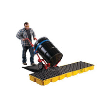 Load image into Gallery viewer, Yellow 4 Drum Modular Spill Containment Platform Without Drain IL | 1647 - 1647 - image 3
