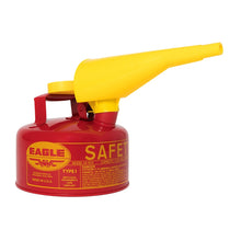Load image into Gallery viewer, 1 Gal Red Steel Safety Can for Flammables | Funnel | Type I | UI10FS - UI10FS - image 3