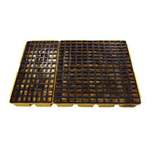 Load image into Gallery viewer, Yellow 6 Drum Modular Spill Containment Platform With Drain | 1686D - 1686D - image 3