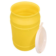 Load image into Gallery viewer, Yellow 55 Gal Open Head Poly Drum | Plastic Lever-Lock | 1656 - 1656 - image 3