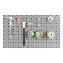 Load image into Gallery viewer, Durham Pegboard Panel, (10) 8″ Hooks Included, Wall Mountable, Gray - image 3