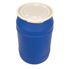 Load image into Gallery viewer, Blue 55 Gal Plastic Drum Barrel | Plastic Lever-Lock | 1656B - 1656B - image 3