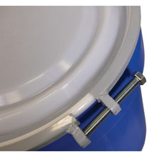 Load image into Gallery viewer, Blue 30 Gal Open Head Plastic Drum | Metal Bolt Ring | 1601MBBR - 1601MBBR - image 3