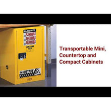 Load image into Gallery viewer, Blue 12 Gal Corrosives/Acids Safety Cabinet | 1 Manual-Close Door | 891202 - 891202 - image 3