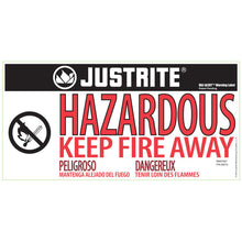 Load image into Gallery viewer, Royal Blue 17 Gal Hazmat Cabinet | 2 Self-Close Doors | 8617282 | Justrite - image 3