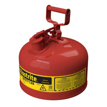 Load image into Gallery viewer, 2.5 Gallon Red Type I Steel Safety Can | Flammables | 7125100 | Justrite - image 3
