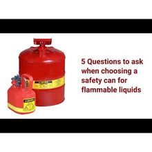 Load image into Gallery viewer, 2.5 Gal Steel Safety Can for Oil | Type II | 7225430 - 7225430 - image 4