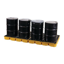 Load image into Gallery viewer, Yellow 8 Drum Modular Spill Platform No Drain | 1688 - 1688 - image 4