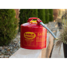 Load image into Gallery viewer, 5 Gal Red Steel Steel Safety Can for Flammables | Type II | U251S - U251S - image 4