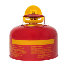Load image into Gallery viewer, 2.5 Gal Red Steel Safety Can for Flammables | Funnel | Type I | UI25FS - UI25FS - image 4