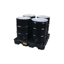 Load image into Gallery viewer, 4 Drum Pallet | with Drain, Black | 1645B - 1645B - image 4