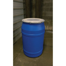 Load image into Gallery viewer, Blue 55 Gal Open Head Plastic Drum | Metal Lever-Lock | 1656MB - 1656MB - image 4