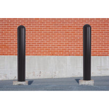 Load image into Gallery viewer, Brown 4" x 56" Bollard Post Cover | Fluted | 1732BR - 1732BR - image 4