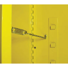 Load image into Gallery viewer, Yellow 60 Gal Flammable Cabinet | 1 Bi-Fold Self-Close Door | 896080 | Justrite - image 4