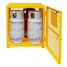 Load image into Gallery viewer, Durham Vertical Gas Cylinder Cabinet, Capacity of 4, Manual Close - image 4