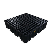 Load image into Gallery viewer, 4 Drum Spill Pallet | Black Plastic, Without Drain | 1640BND - 1640BND - image 4