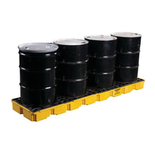 Load image into Gallery viewer, Yellow 4 Drum Modular Spill Containment Platform Without Drain IL | 1647 - 1647 - image 4