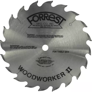 Grizzly Industrial T33591 - 10" 20T Thin Kerf Woodworker Ii Circular Saw Blade