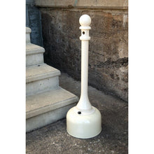 Load image into Gallery viewer, 2 Gal Beige Metal Poly Butt Can | 1202BEI - 1202BEI - image 5