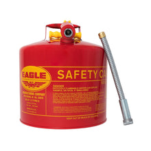 Load image into Gallery viewer, 5 Gal Red Steel Steel Safety Can for Flammables | Type II | U251S - U251S - image 5
