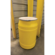 Load image into Gallery viewer, Yellow 55 Gal Poly Drum Metal Lever-Lock | Bung Holes | 1656MBG - 1656MBG - image 5