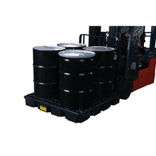 Load image into Gallery viewer, Black 4 Drum Modular Spill Containment Platform Without Drain | 1635B - 1635B - image 5
