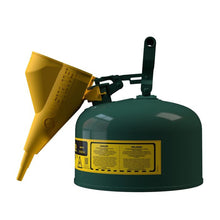 Load image into Gallery viewer, Type 1 | Green Safety Can w/ Funnel | 2.5 Gal | 7125410 - 7125410 - image 5