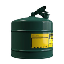 Load image into Gallery viewer, Type 1 | Steel Safety Can | 5 Gal, Green | 7150400 - 7150400 - image 5