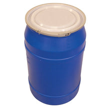 Load image into Gallery viewer, Blue 55 Gal Open Head Plastic Drum | Metal Lever-Lock | 1656MB - 1656MB - image 5