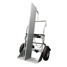 Load image into Gallery viewer, Double Cylinder Hand Truck With Firewall | 16" Pneumatic Wheels, Rear Casters | 35044 - 35044 - image 5