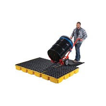 Load image into Gallery viewer, Yellow 6 Drum Modular Spill Platform No Drain | 1686 - 1686 - image 5