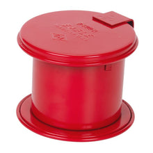 Load image into Gallery viewer, 0.5 Pint Red Steel Daub Can | B600D - B600D - image 5