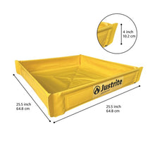 Load image into Gallery viewer, 25.5” x 25.5” x 4” Portable Utility Tray | 9 Gallons | 28586 - 28586 - image 5