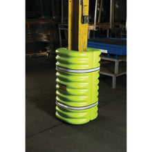 Load image into Gallery viewer, Lime Hi-Vis Column Protector with Straps 9” Column | 1709LM - 1709LM - image 5